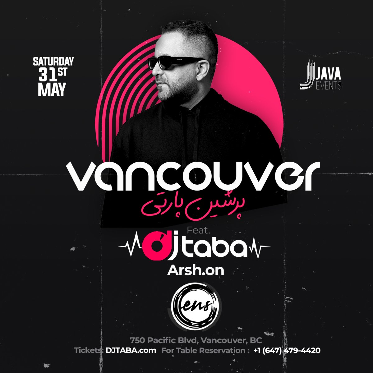 Persian Night with DJ TABA in Vancouver